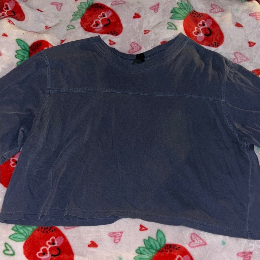 Wild Fable Short Sleeve Tee in Washed Blue